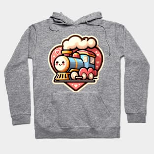 Train Valentine Hoodie